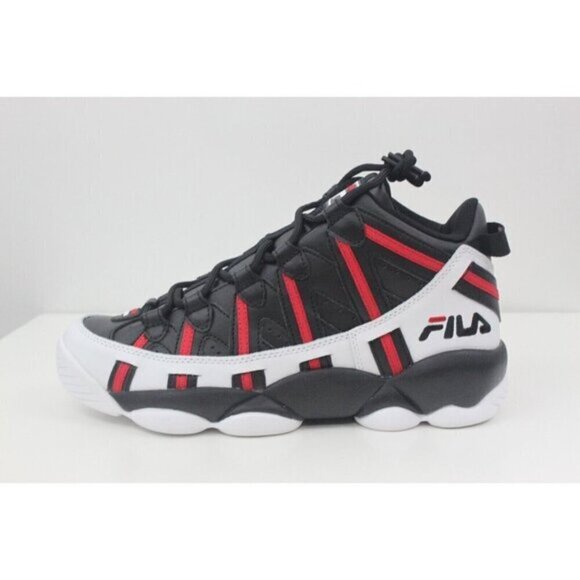 Fila Men Shoes Stackhouse Spaghetti Basketball Logo 1BM01788 113 White Sz 11.5 - Picture 8 of 16